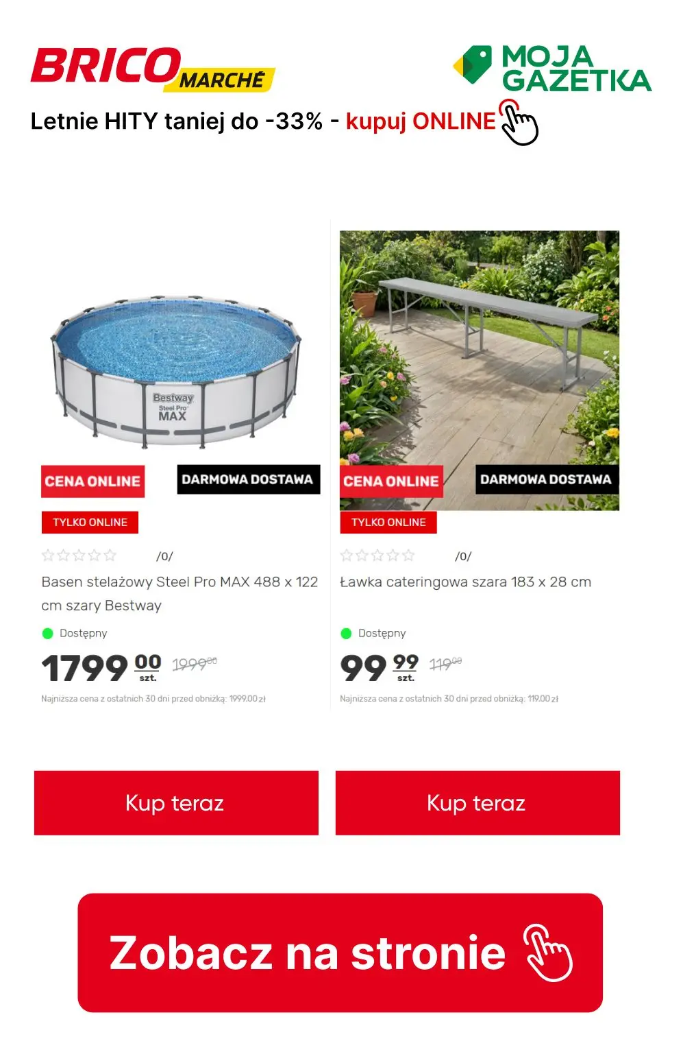 gazetka promocyjna BRICOMARCHE Letnie HITY - taniej do -35%! - Strona 11