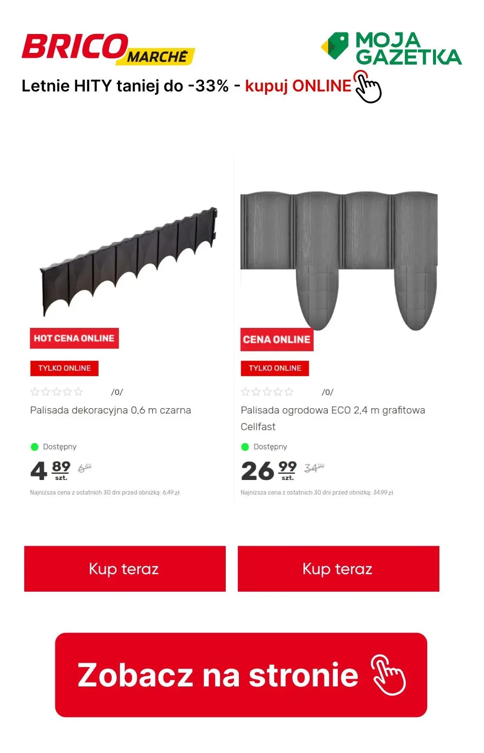 gazetka promocyjna BRICOMARCHE Letnie HITY - taniej do -35%! - Strona 12