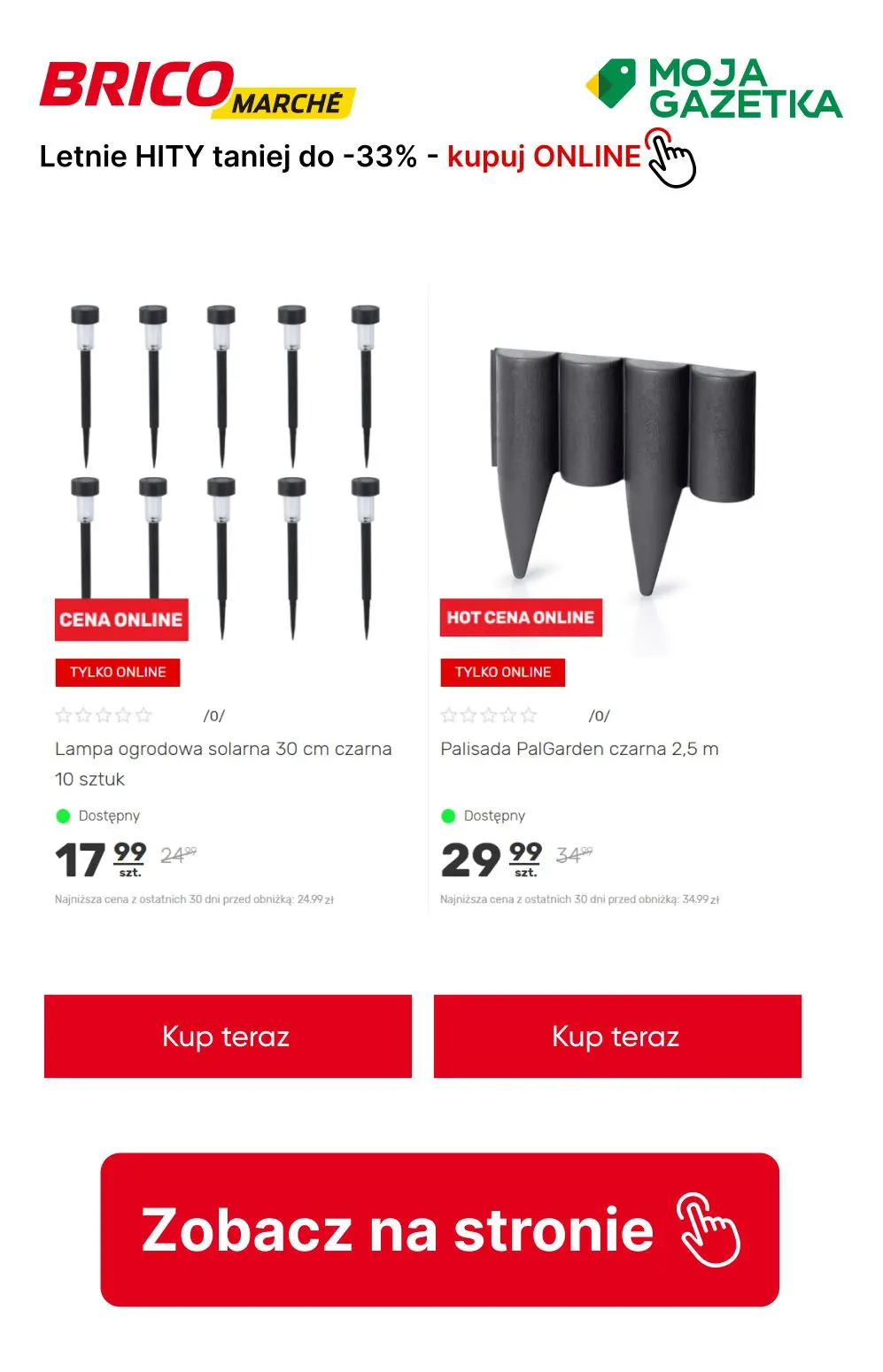 gazetka promocyjna BRICOMARCHE Letnie HITY - taniej do -35%! - Strona 14
