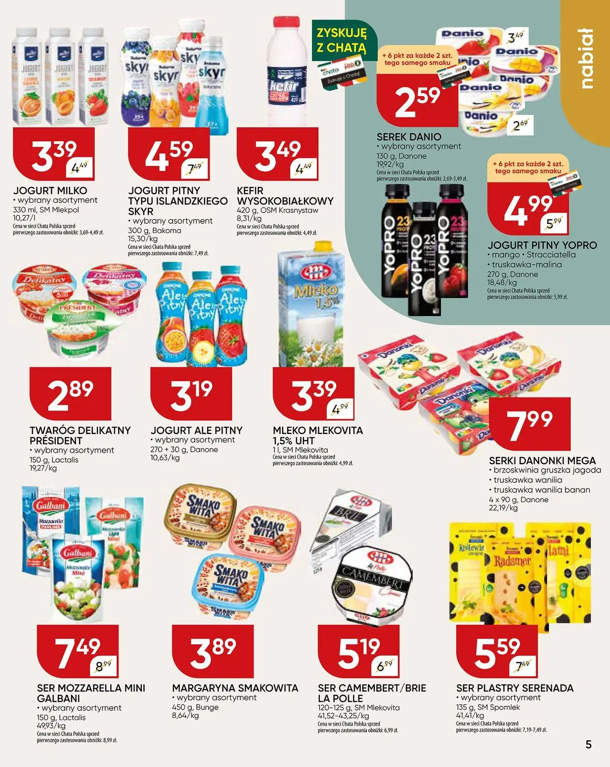 gazetka promocyjna Chata Polska - Strona 5