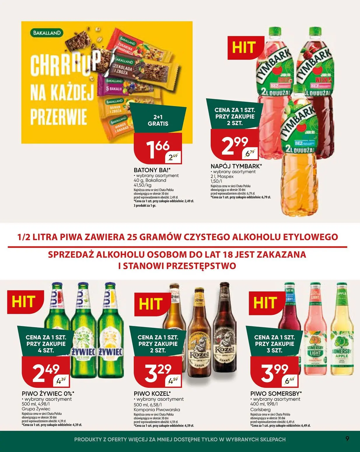 gazetka promocyjna Chata Polska - Strona 9