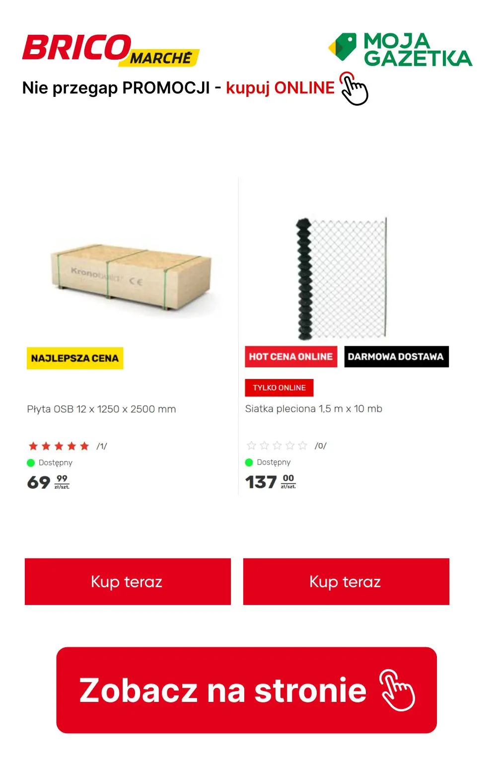 gazetka promocyjna BRICOMARCHE PROMOCJE - Twoje ulubione produkty w super cenach. - Strona 6