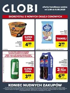 Gazetka promocyjna Globi, ważna od 2025-09-02 do 2025-09-08.