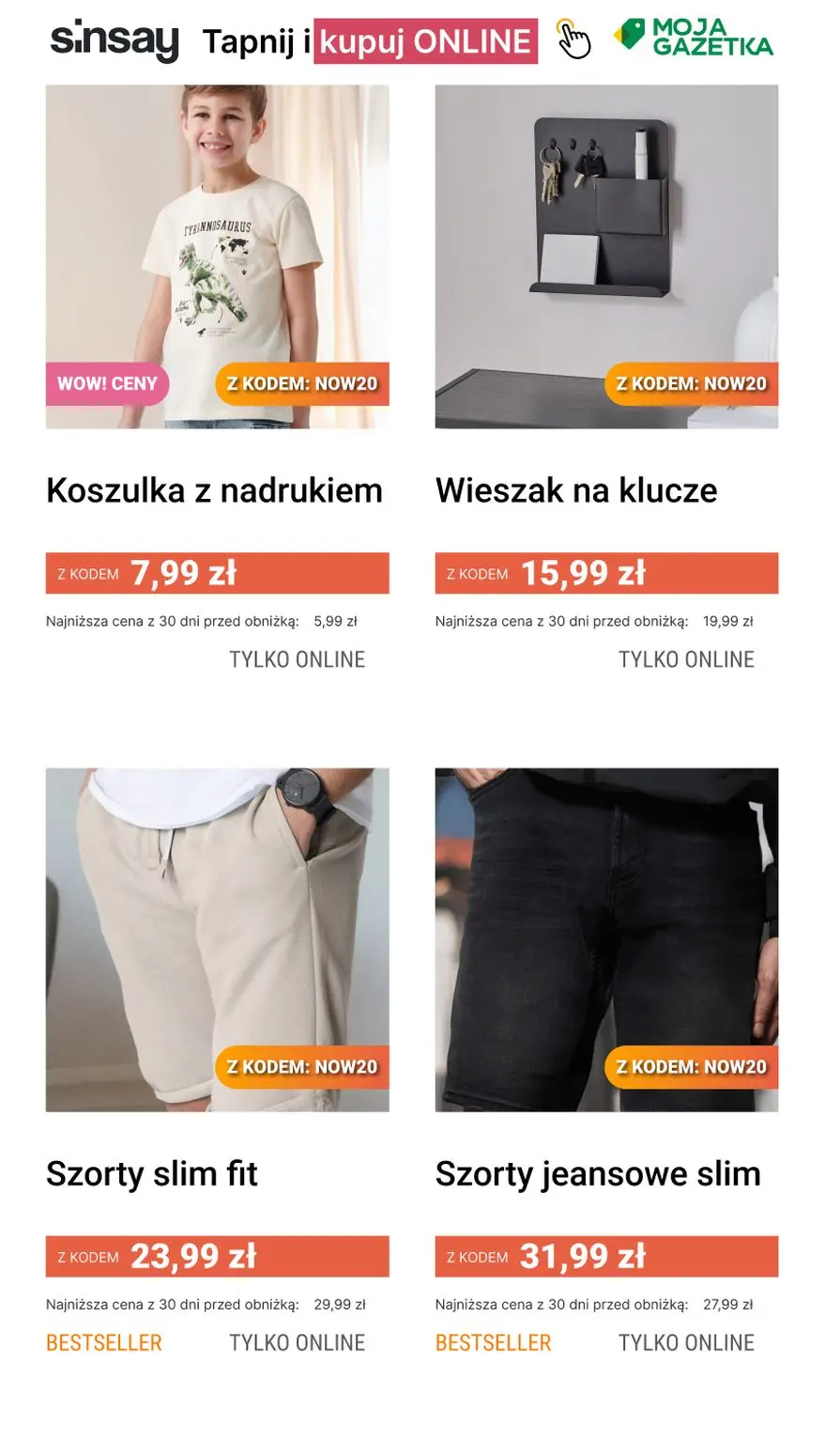 gazetka promocyjna Sinsay 🍂 [-20%] na wybrane produkty 🍂 - Strona 5