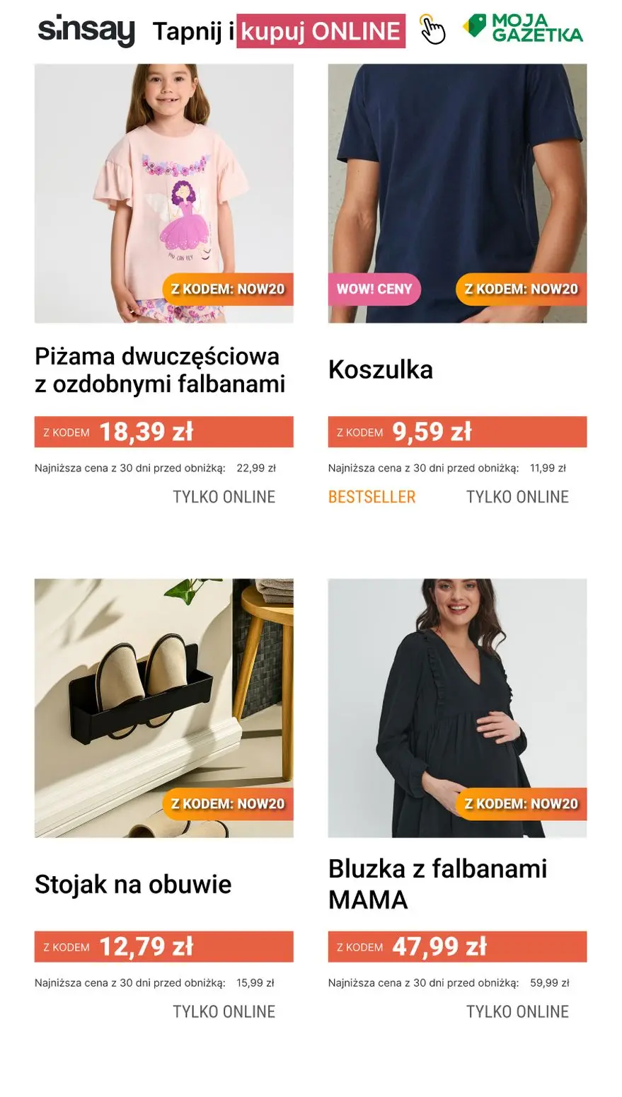 gazetka promocyjna Sinsay 🍂 [-20%] na wybrane produkty 🍂 - Strona 9