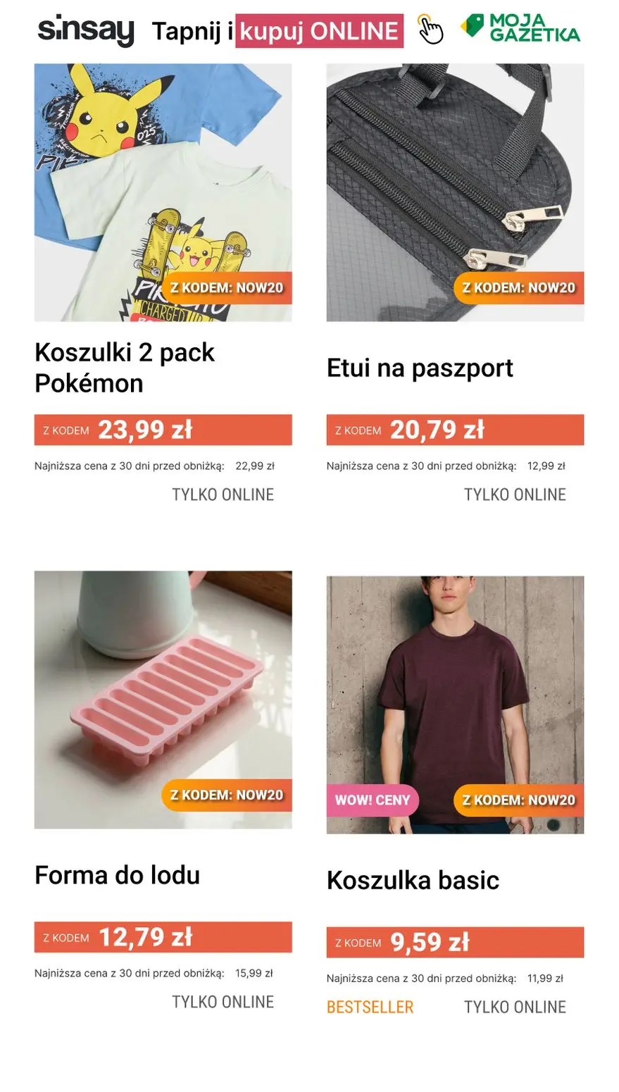 gazetka promocyjna Sinsay 🍂 [-20%] na wybrane produkty 🍂 - Strona 10