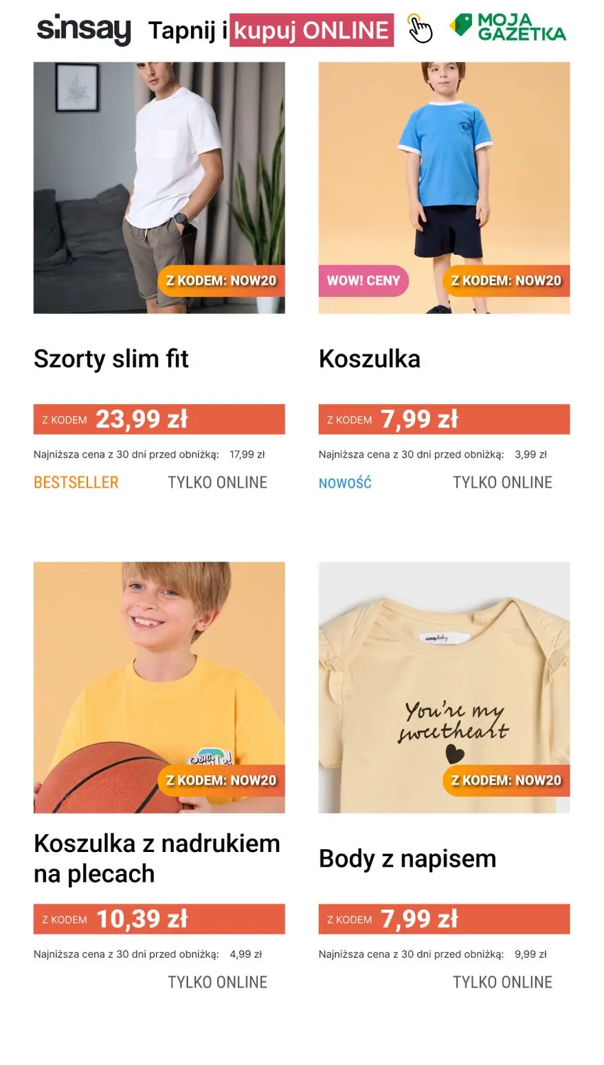 gazetka promocyjna Sinsay 🍂 [-20%] na wybrane produkty 🍂 - Strona 12