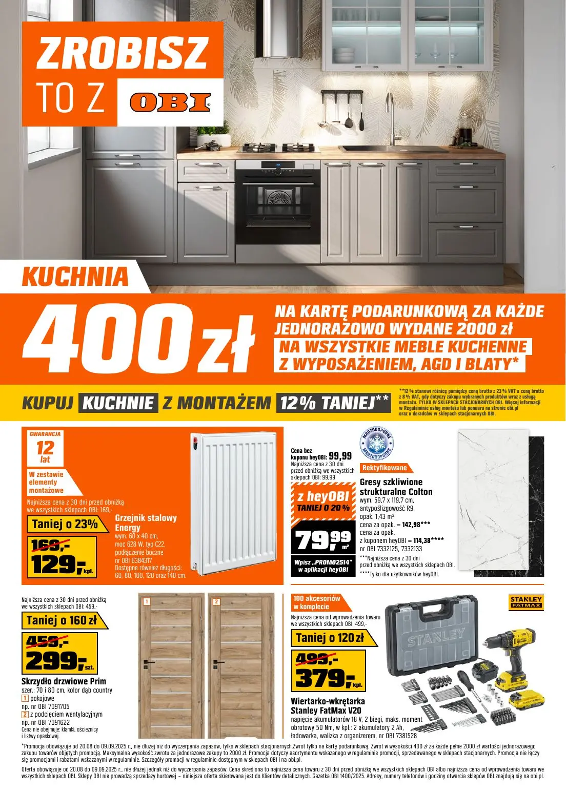gazetka promocyjna OBI Zrobisz to z Obi - Strona 1