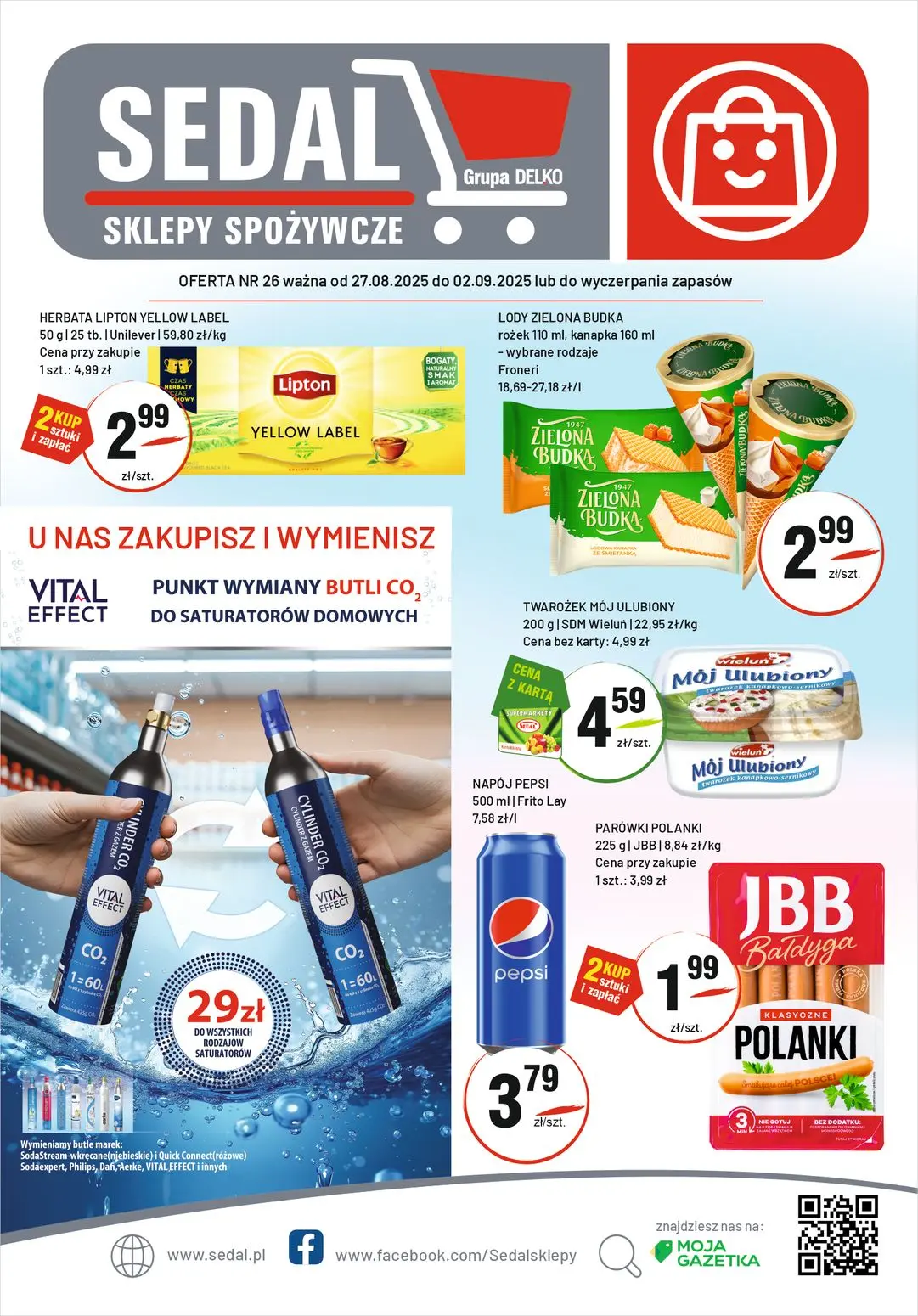 gazetka promocyjna Sedal - Strona 1