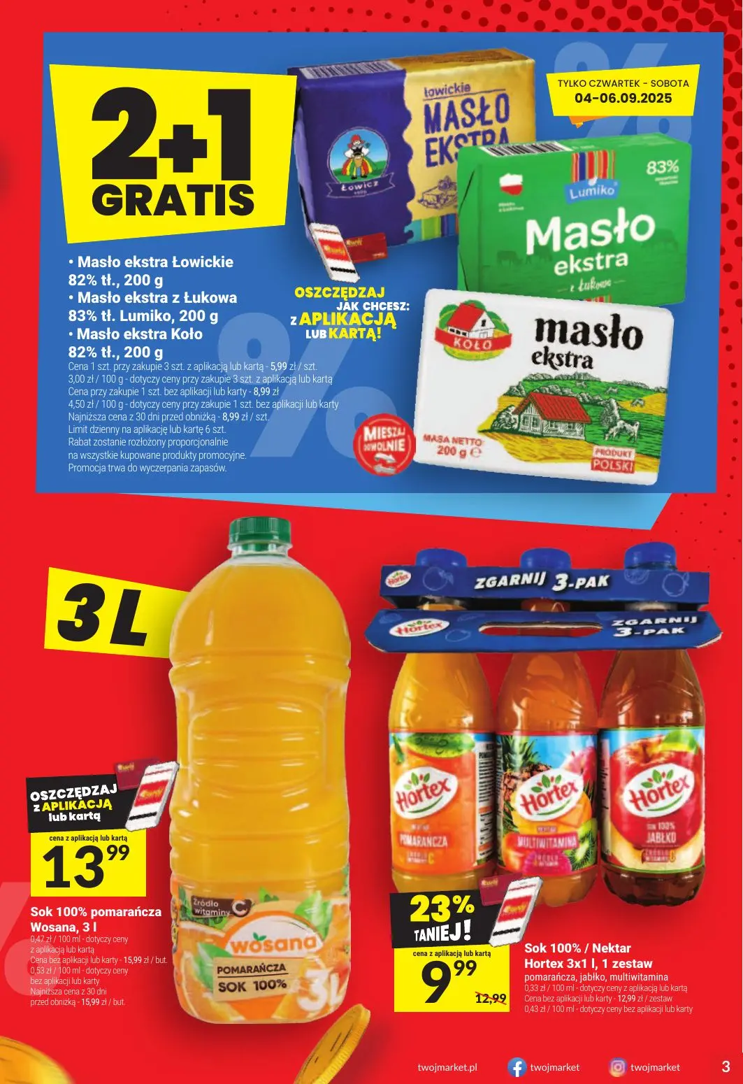 gazetka promocyjna Twój Market Zawsze po drodze! - Strona 3