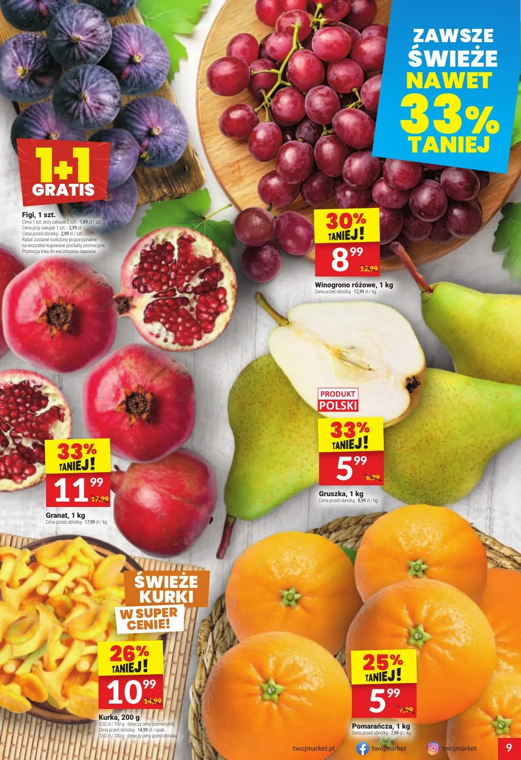 gazetka promocyjna Twój Market Zawsze po drodze! - Strona 9
