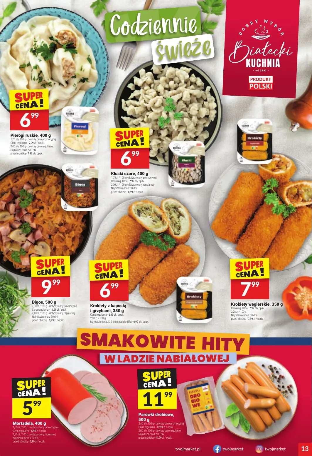 gazetka promocyjna Twój Market Zawsze po drodze! - Strona 13