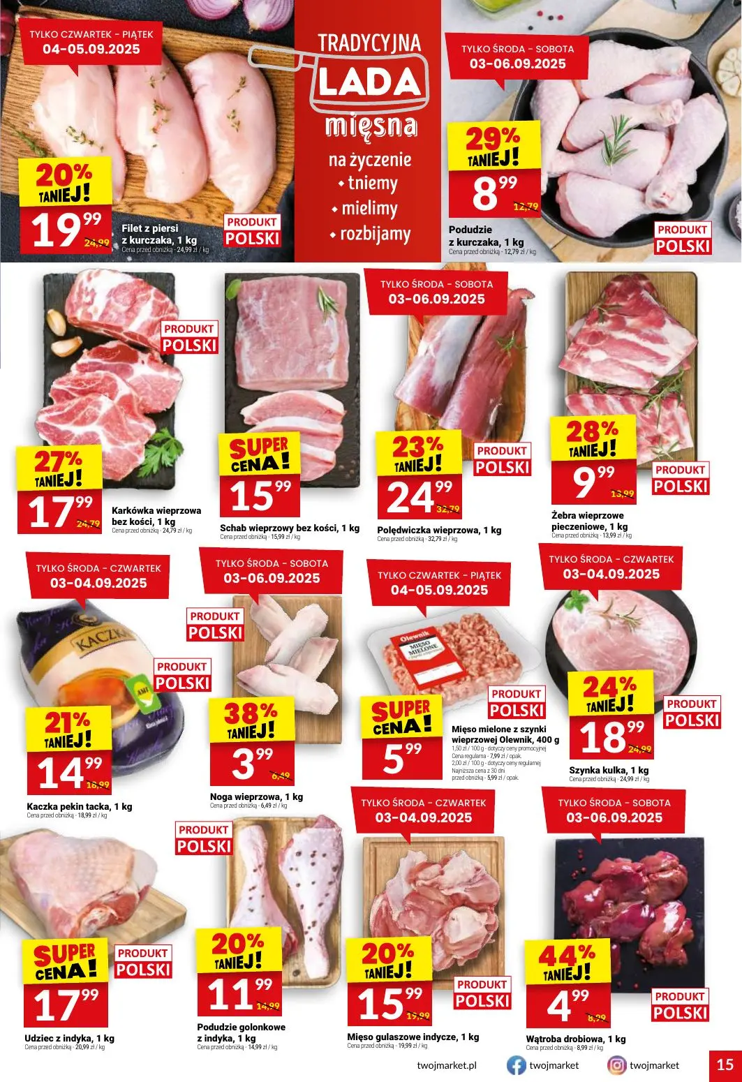 gazetka promocyjna Twój Market Zawsze po drodze! - Strona 15