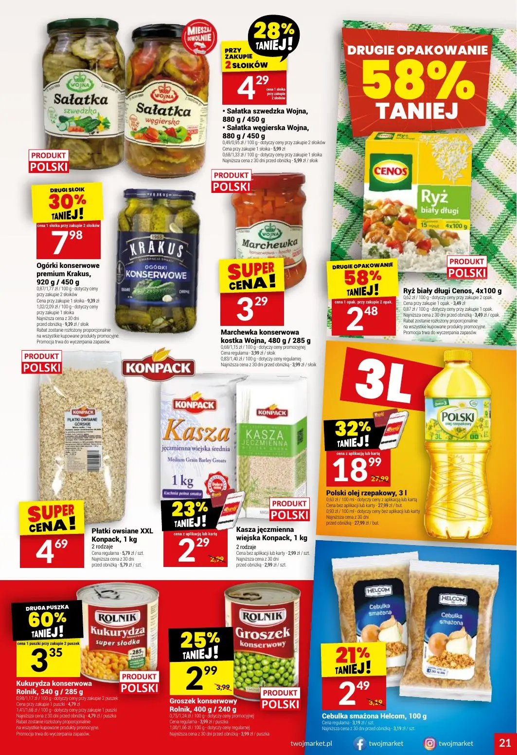 gazetka promocyjna Twój Market Zawsze po drodze! - Strona 21
