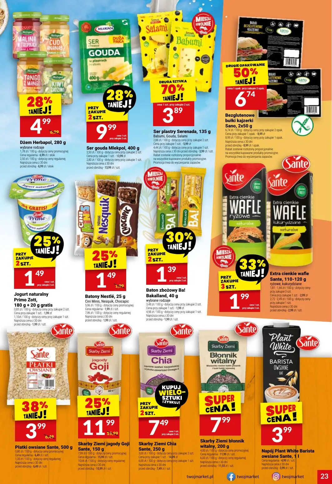 gazetka promocyjna Twój Market Zawsze po drodze! - Strona 23