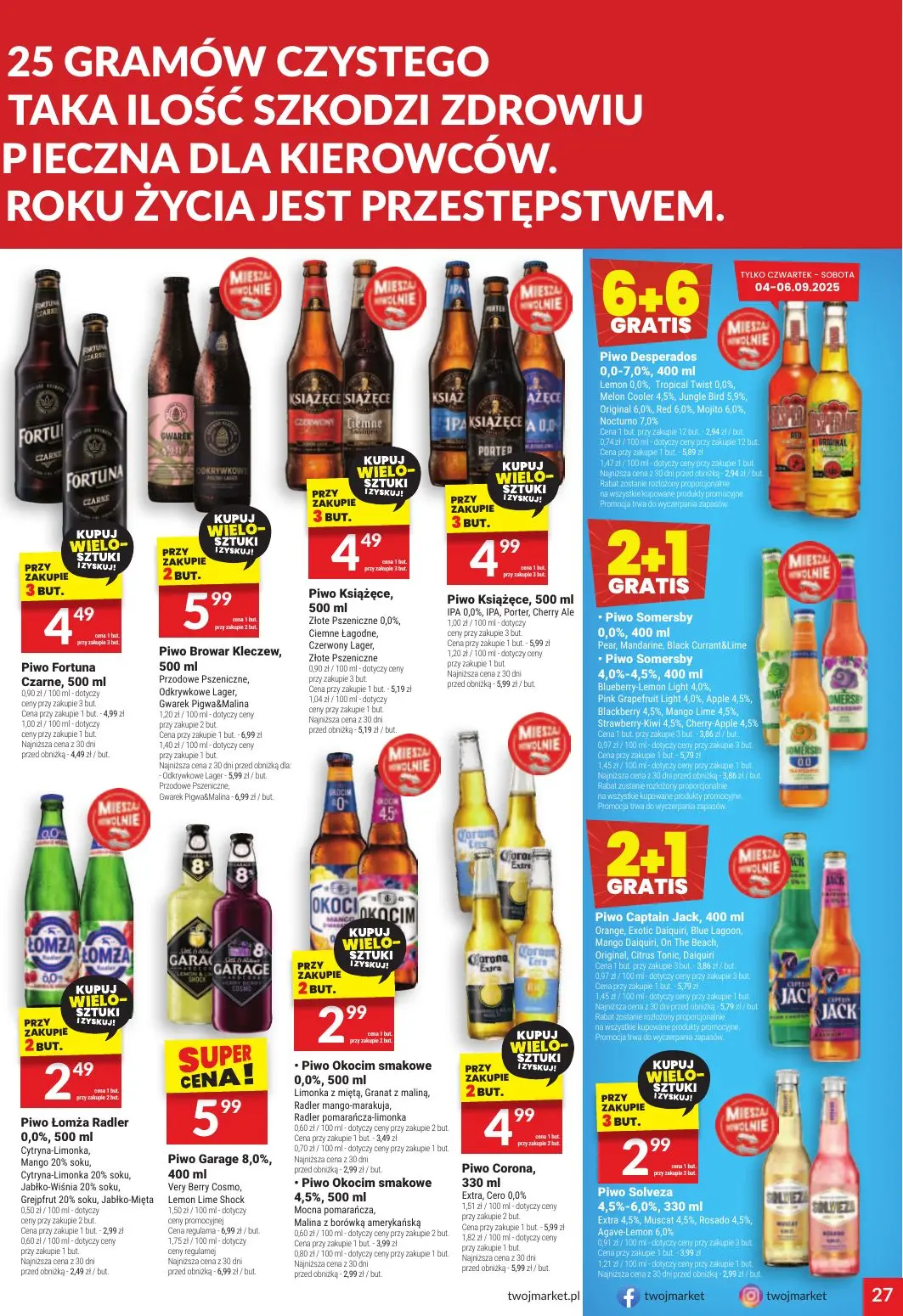 gazetka promocyjna Twój Market Zawsze po drodze! - Strona 27