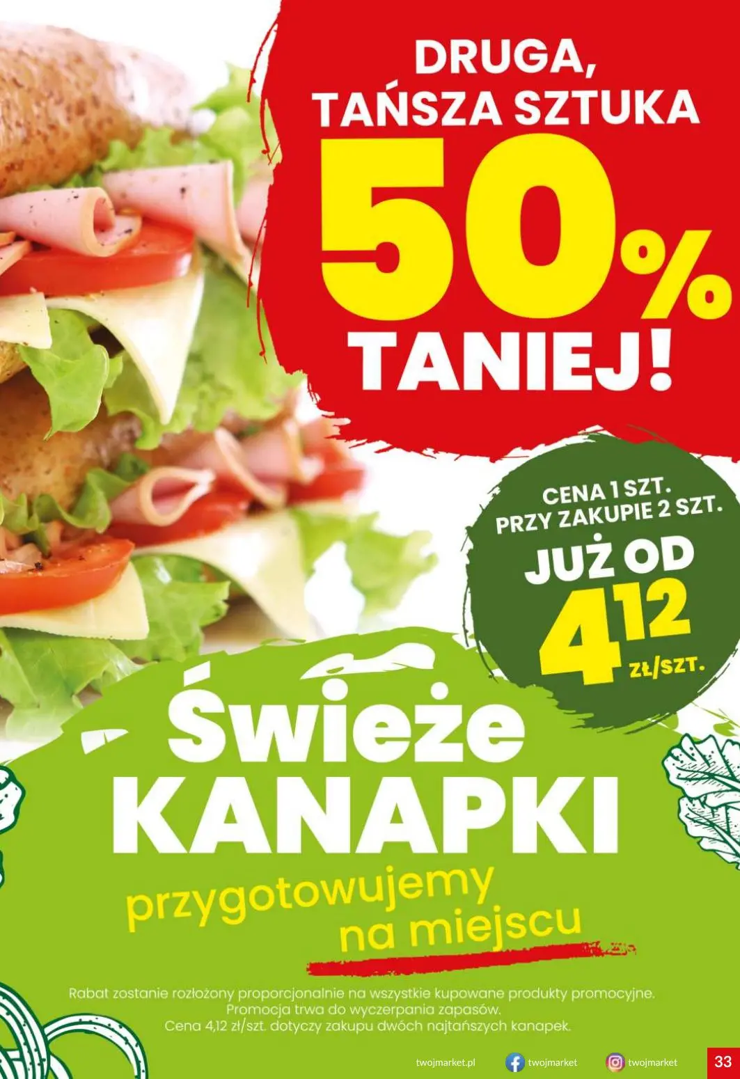 gazetka promocyjna Twój Market Zawsze po drodze! - Strona 33