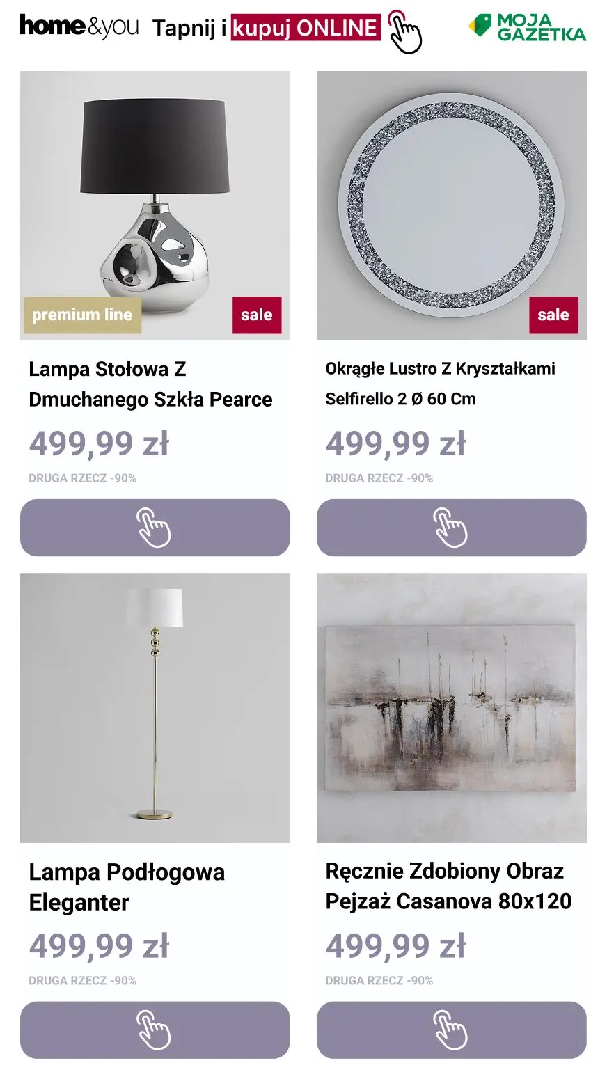 gazetka promocyjna home&you Druga rzecz -90% - Strona 5