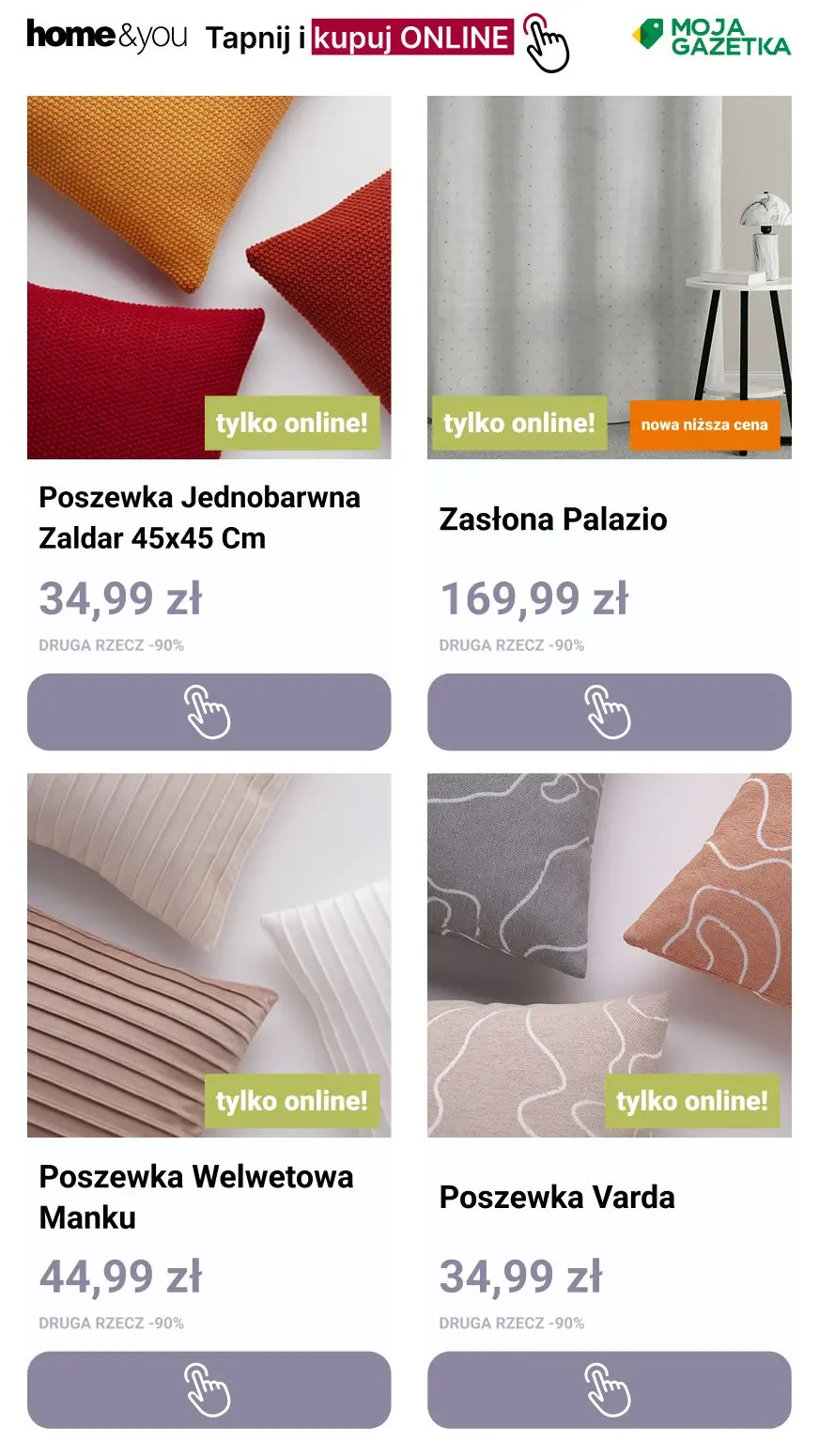 gazetka promocyjna home&you Druga rzecz -90% - Strona 9