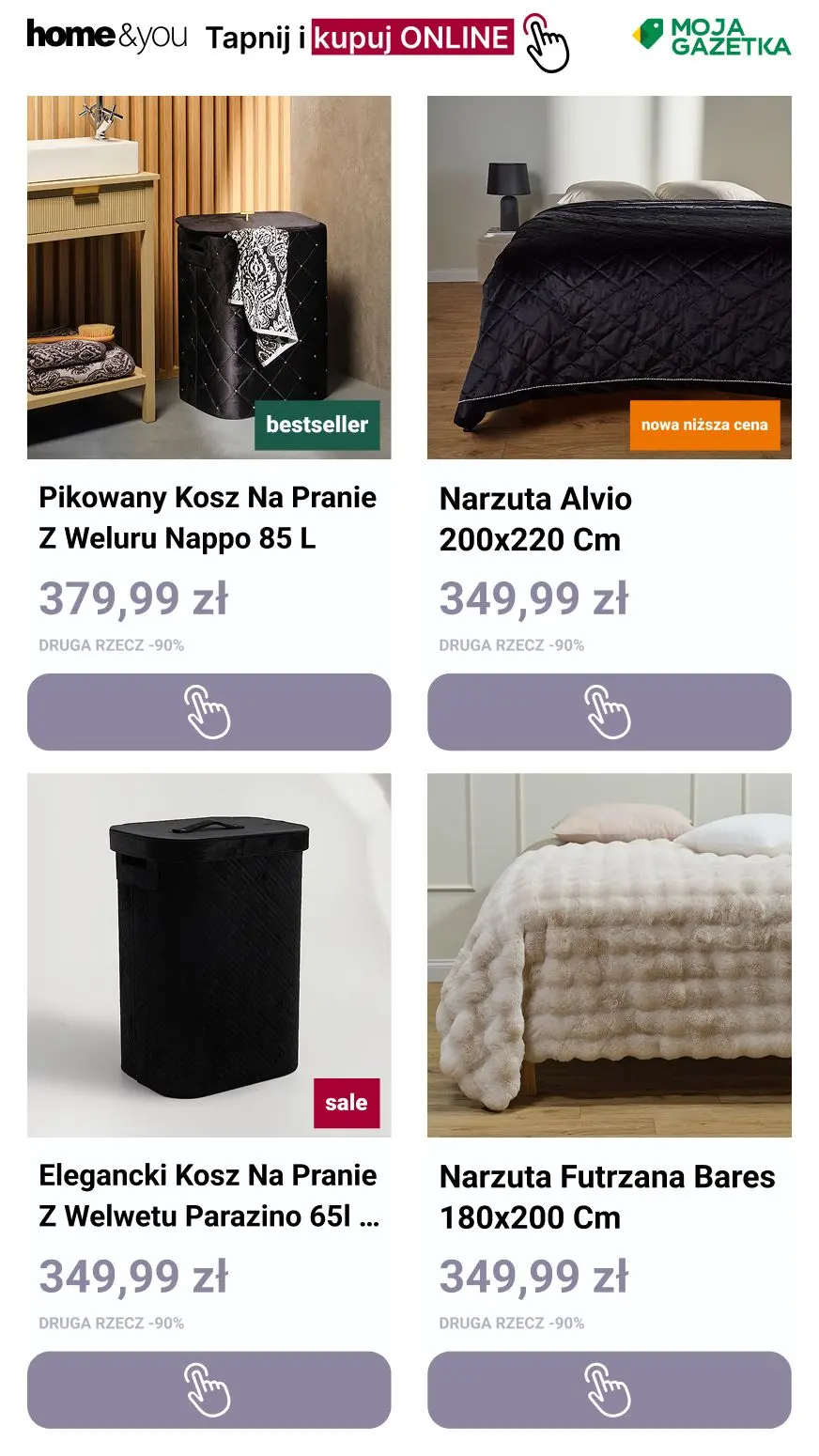 gazetka promocyjna home&you Druga rzecz -90% - Strona 10