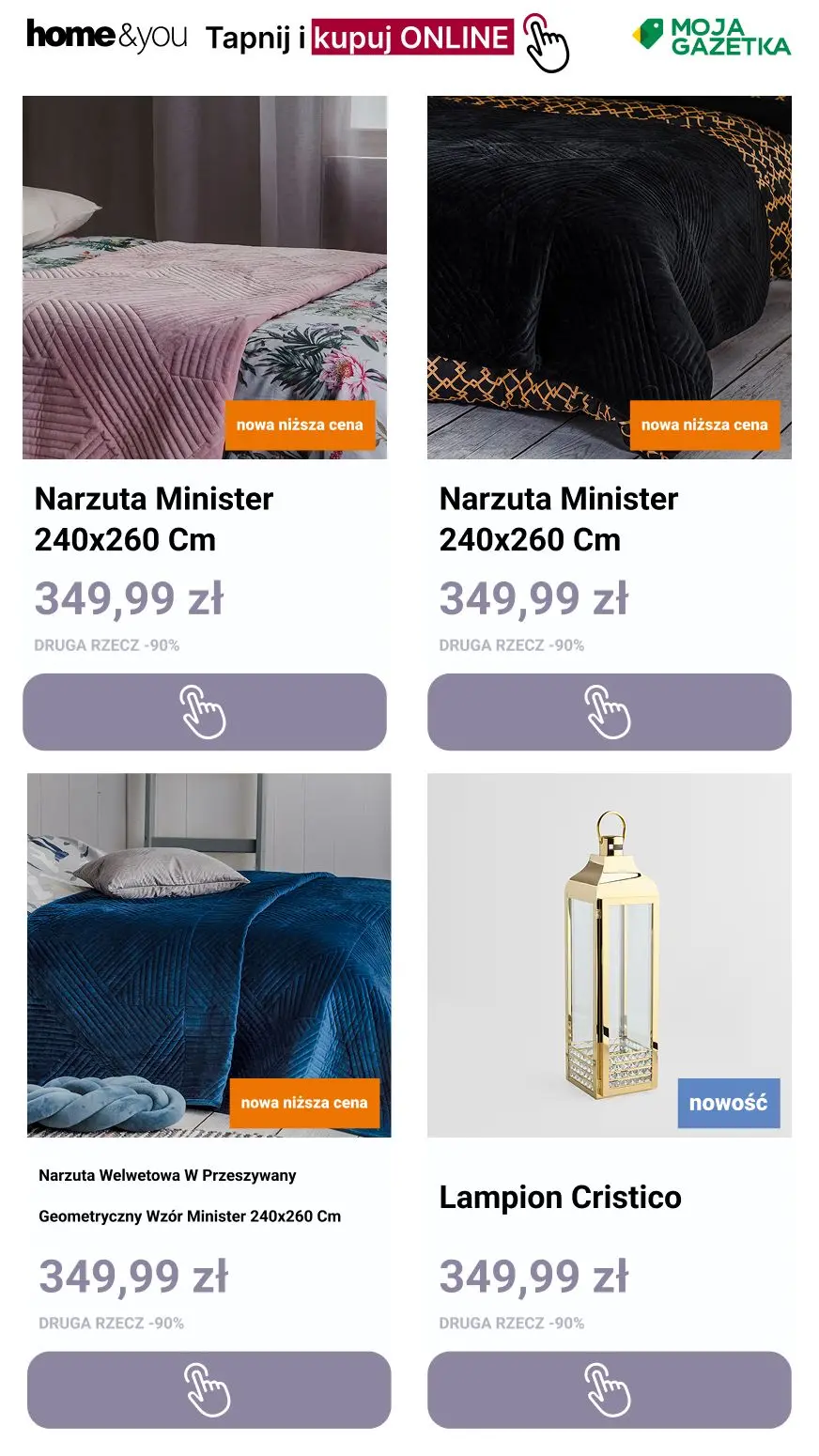 gazetka promocyjna home&you Druga rzecz -90% - Strona 11