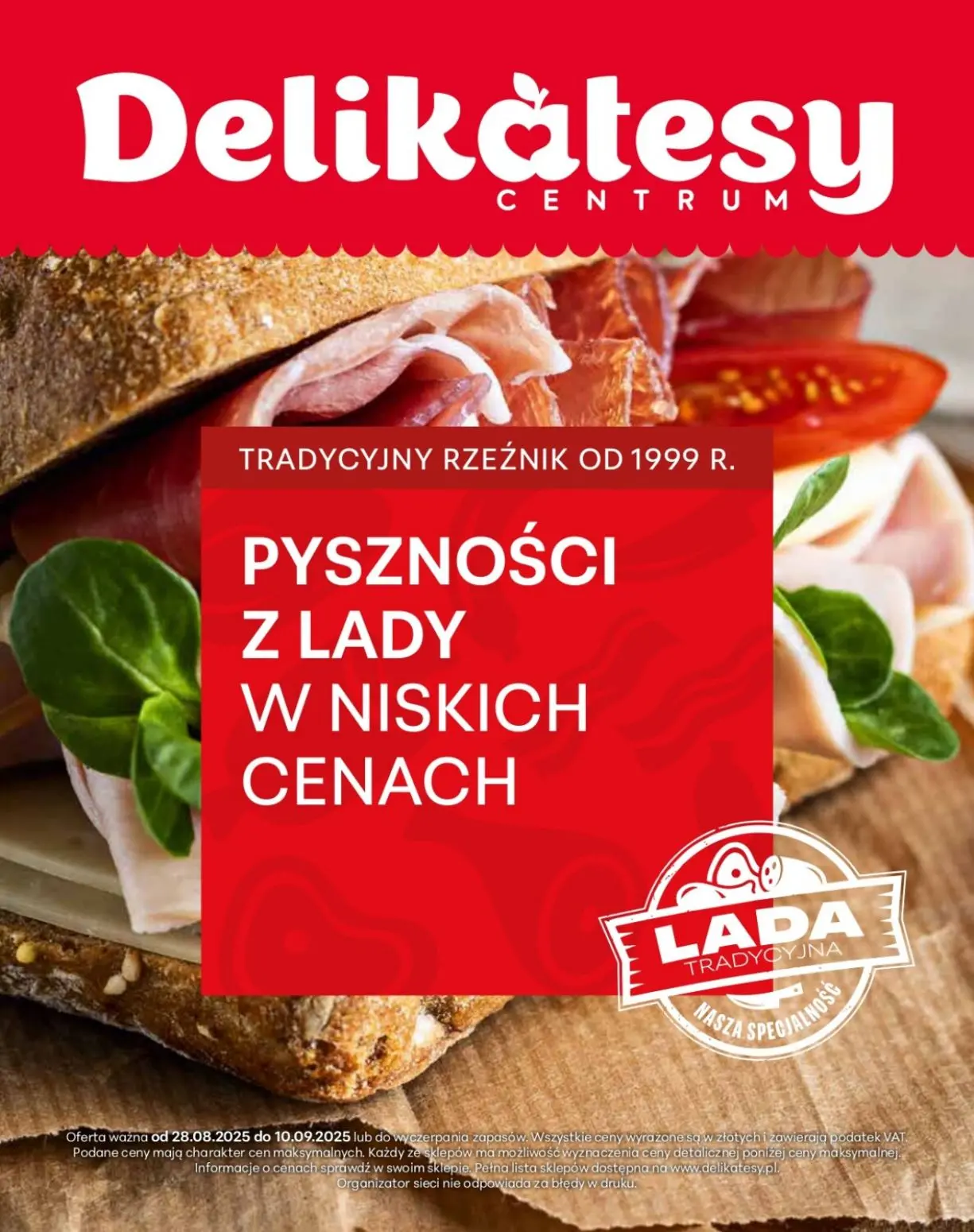 gazetka promocyjna Delikatesy Centrum Lada tradycyjna - Strona 1