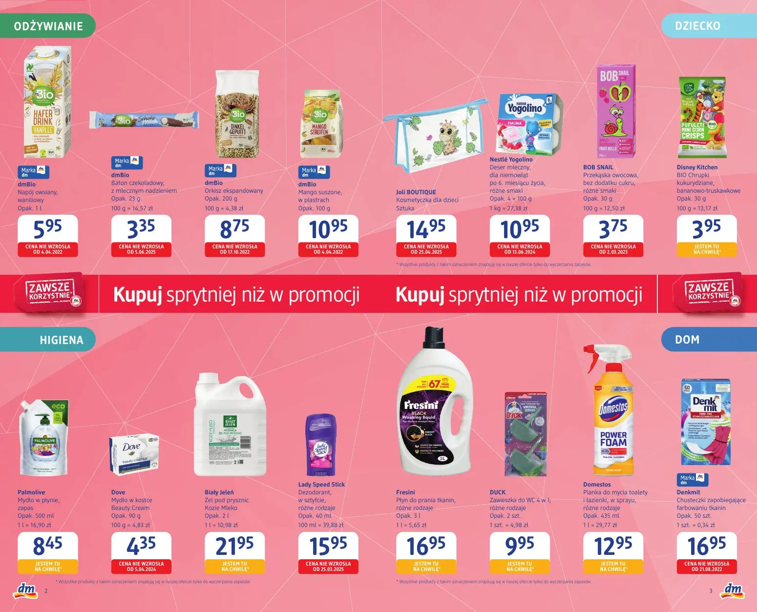 gazetka promocyjna Drogeria dm Kupuj sprytniej niż w promocji - Strona 2