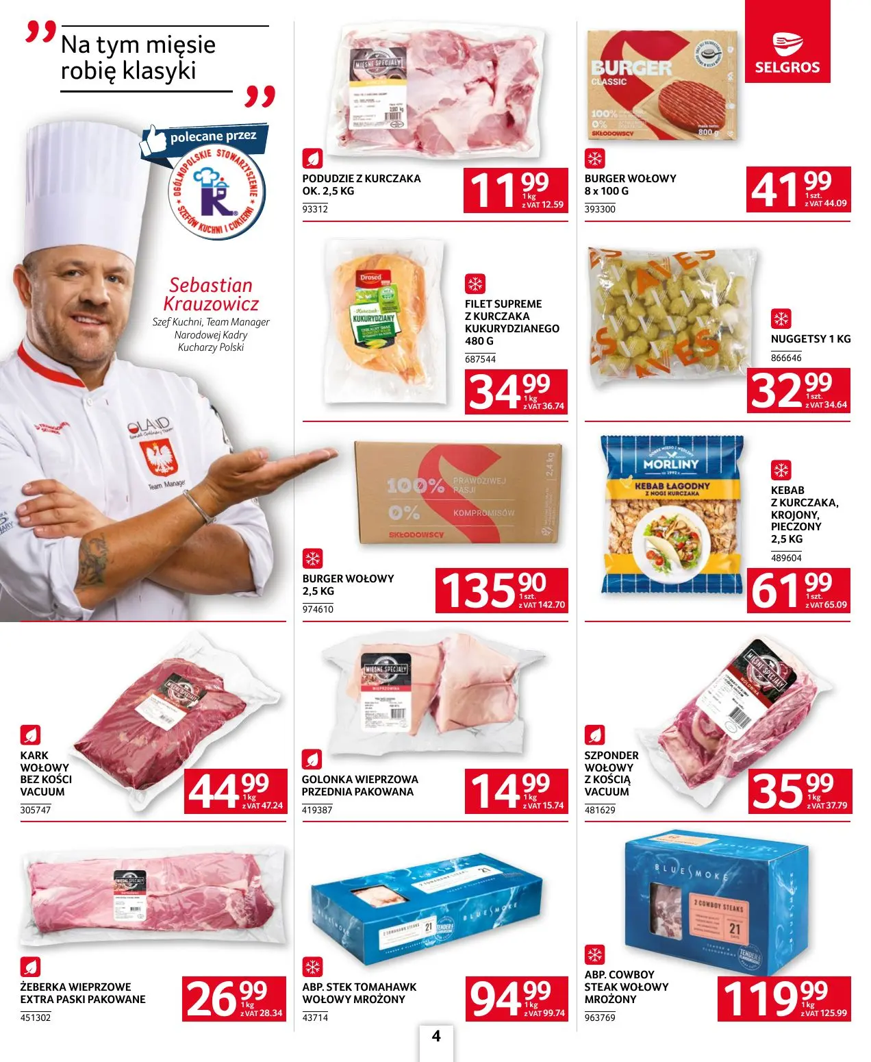 gazetka promocyjna SELGROS Oferta dla gastronomii - Strona 4