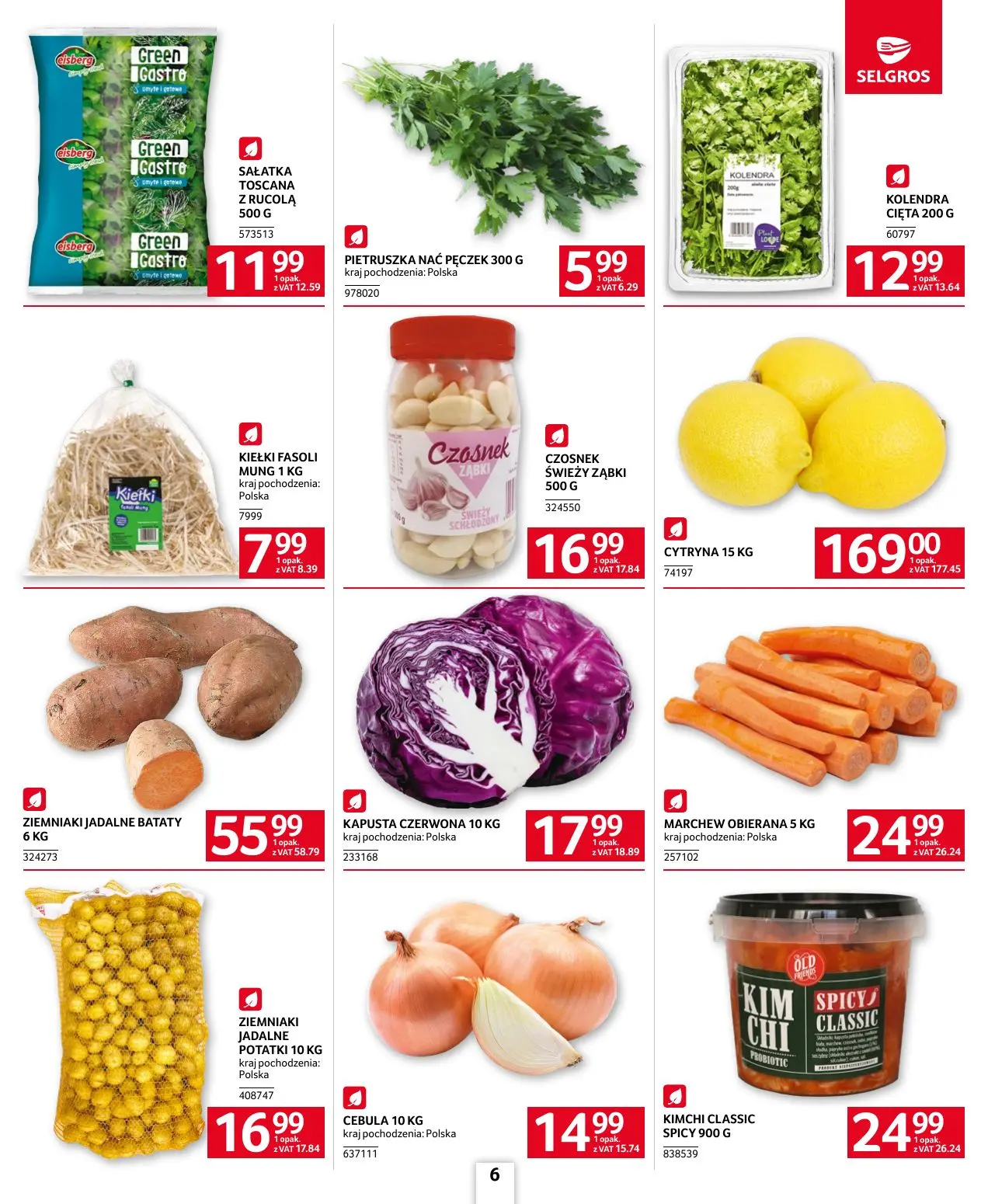 gazetka promocyjna SELGROS Oferta dla gastronomii - Strona 6