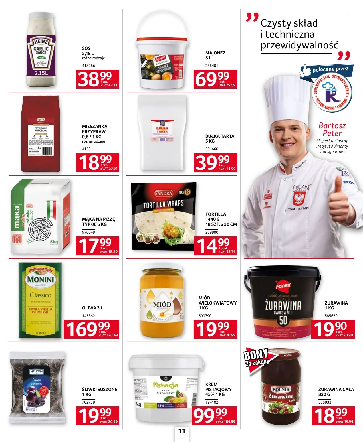 gazetka promocyjna SELGROS Oferta dla gastronomii - Strona 11