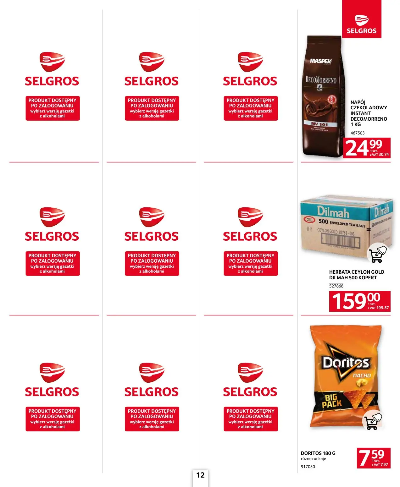 gazetka promocyjna SELGROS Oferta dla gastronomii - Strona 12