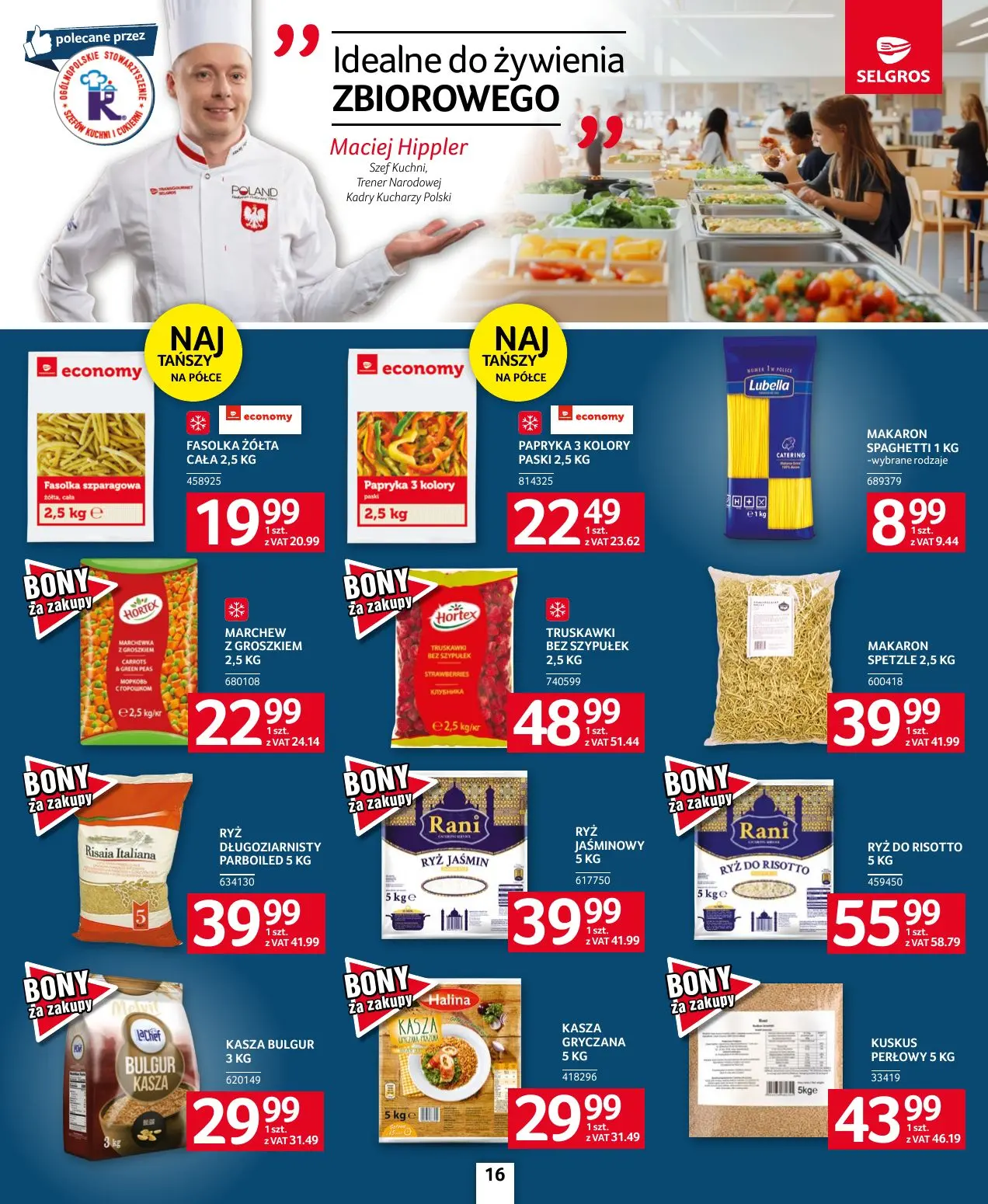 gazetka promocyjna SELGROS Oferta dla gastronomii - Strona 16