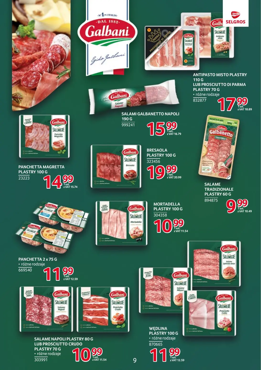 gazetka promocyjna SELGROS Markowe Produkty - Strona 9