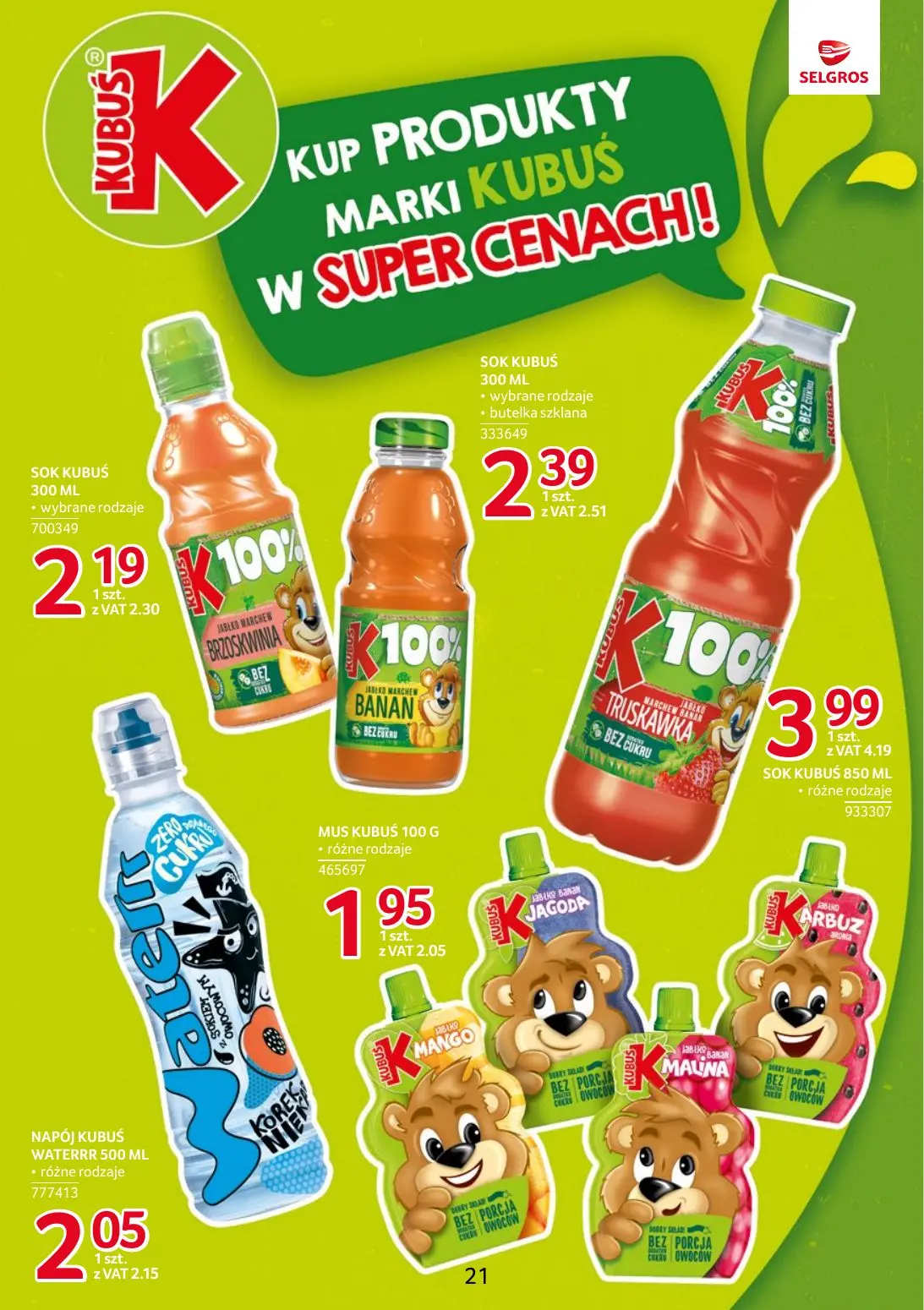 gazetka promocyjna SELGROS Markowe Produkty - Strona 21