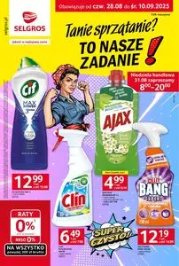 Gazetka promocyjna SELGROS, ważna od 2025-08-28 do 2025-09-10.
