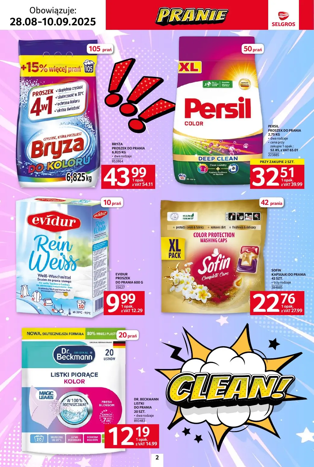 gazetka promocyjna SELGROS Katalog Sprzątanie - Strona 2