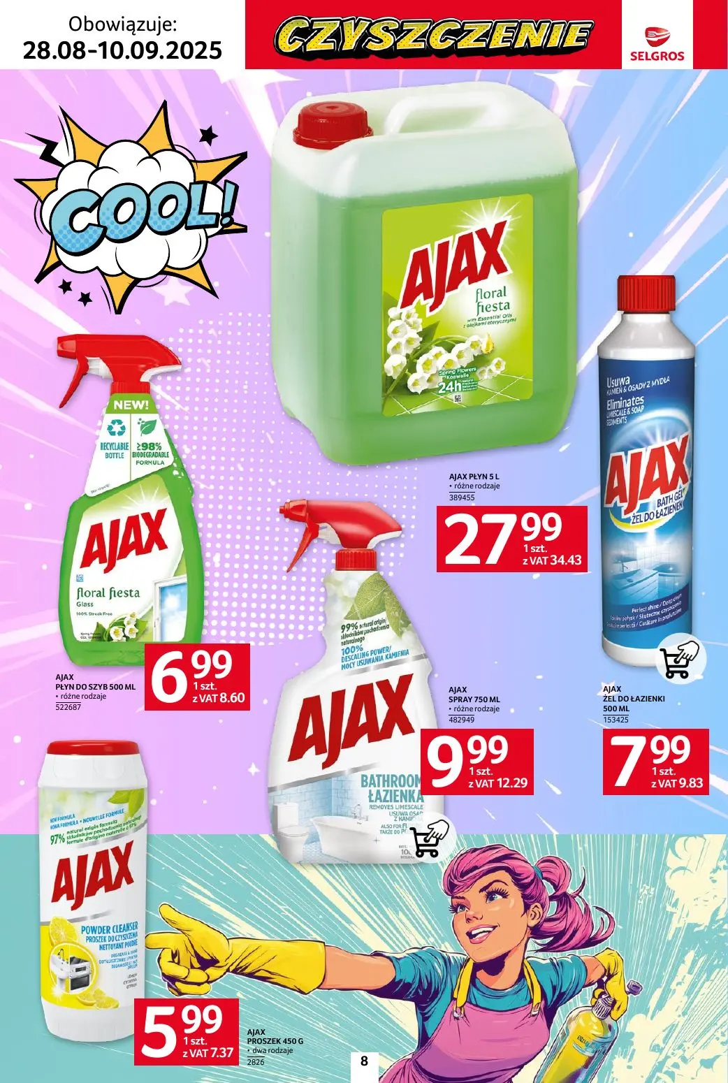 gazetka promocyjna SELGROS Katalog Sprzątanie - Strona 8