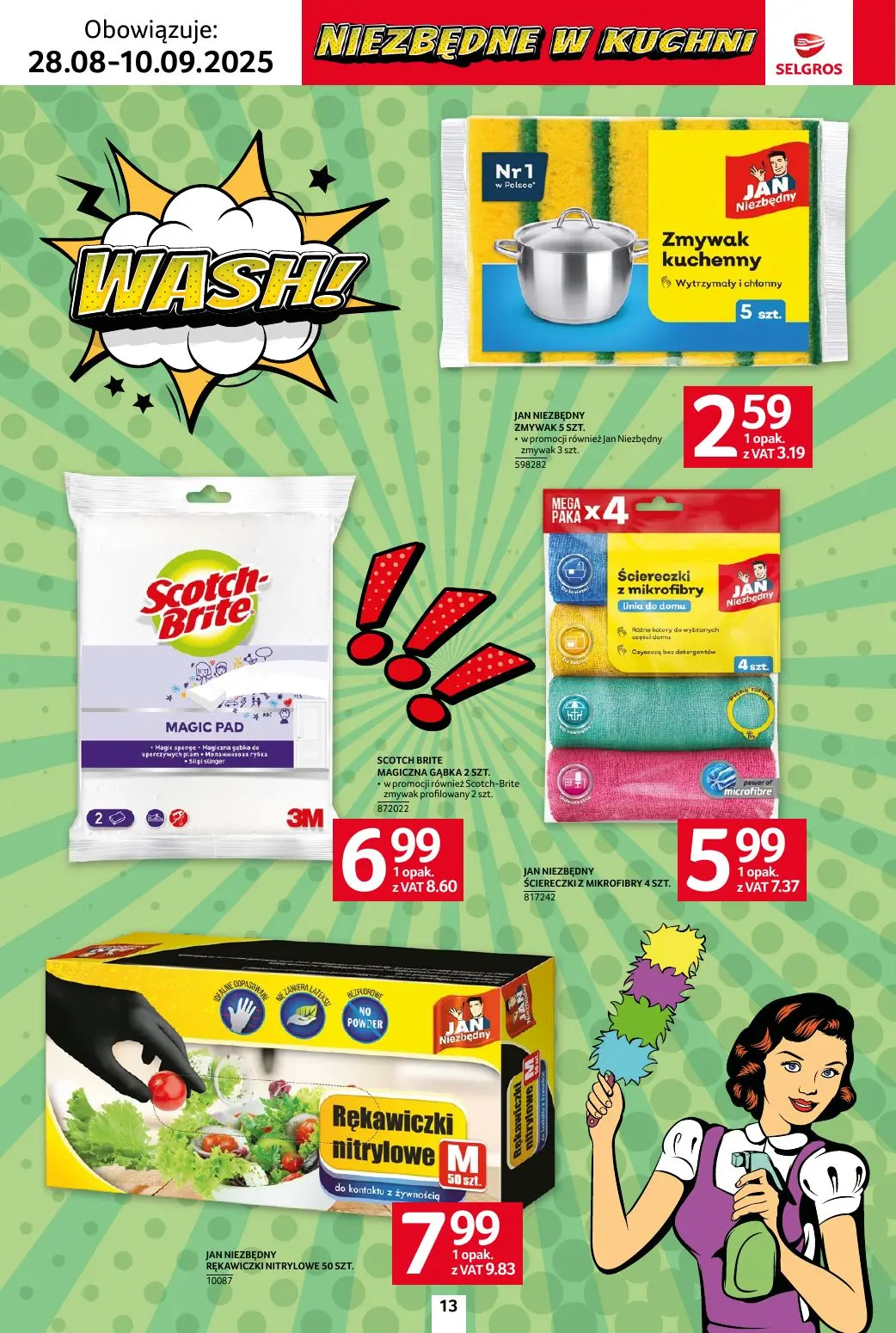 gazetka promocyjna SELGROS Katalog Sprzątanie - Strona 13