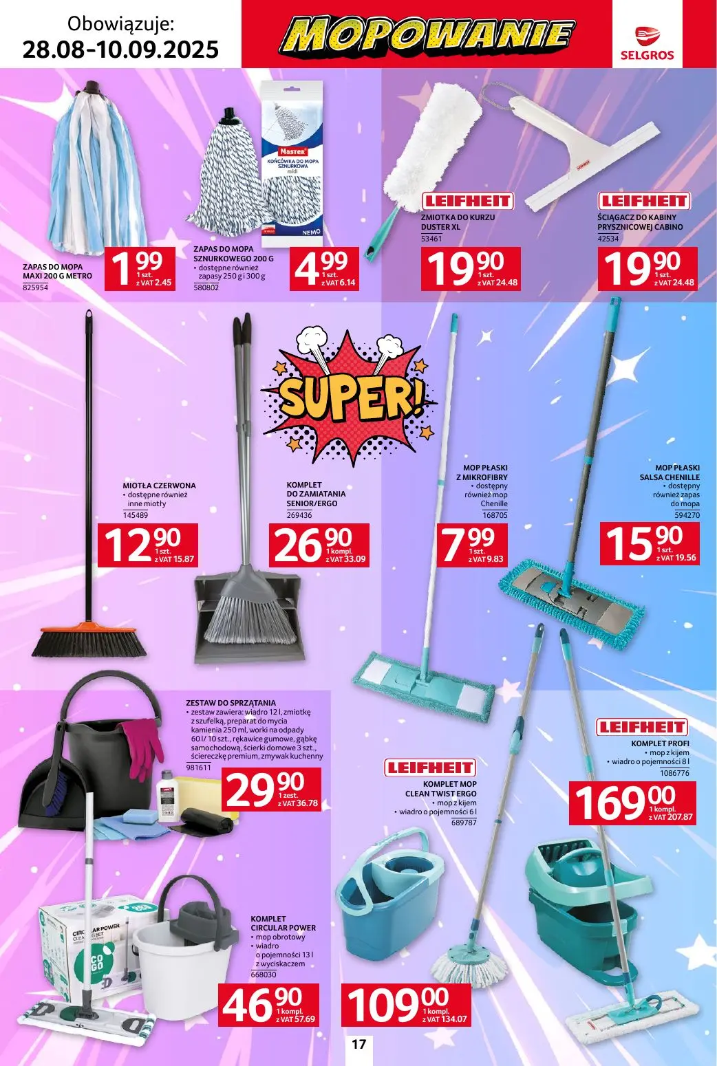 gazetka promocyjna SELGROS Katalog Sprzątanie - Strona 17