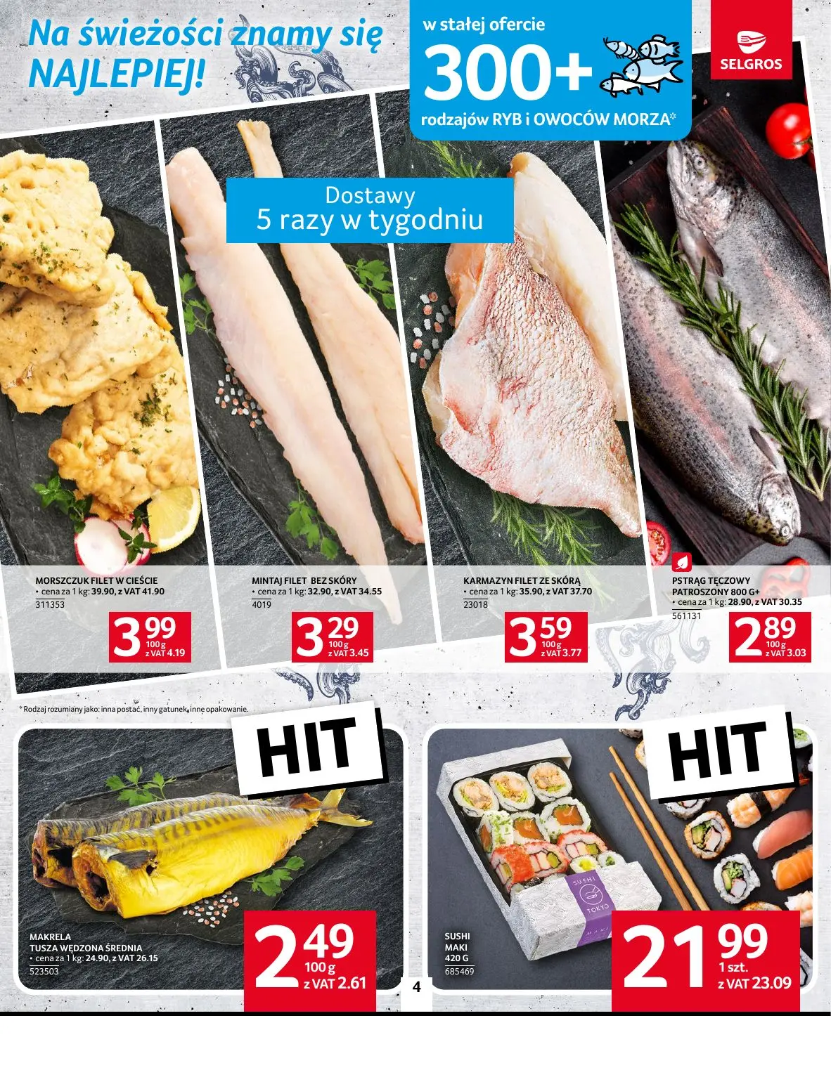 gazetka promocyjna SELGROS Oferta Spożywcza - Strona 4