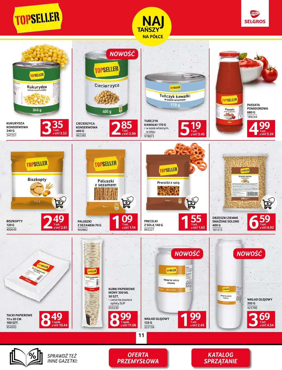 gazetka promocyjna SELGROS Oferta Spożywcza - Strona 11