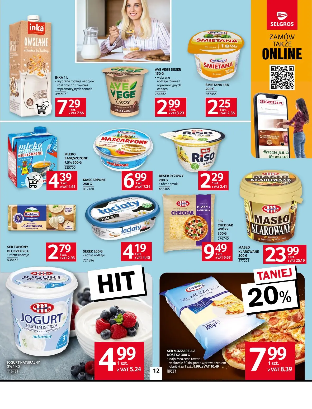 gazetka promocyjna SELGROS Oferta Spożywcza - Strona 12