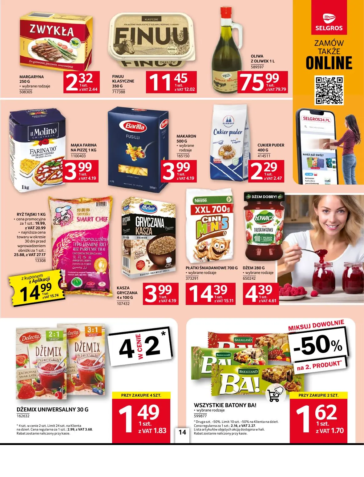 gazetka promocyjna SELGROS Oferta Spożywcza - Strona 14