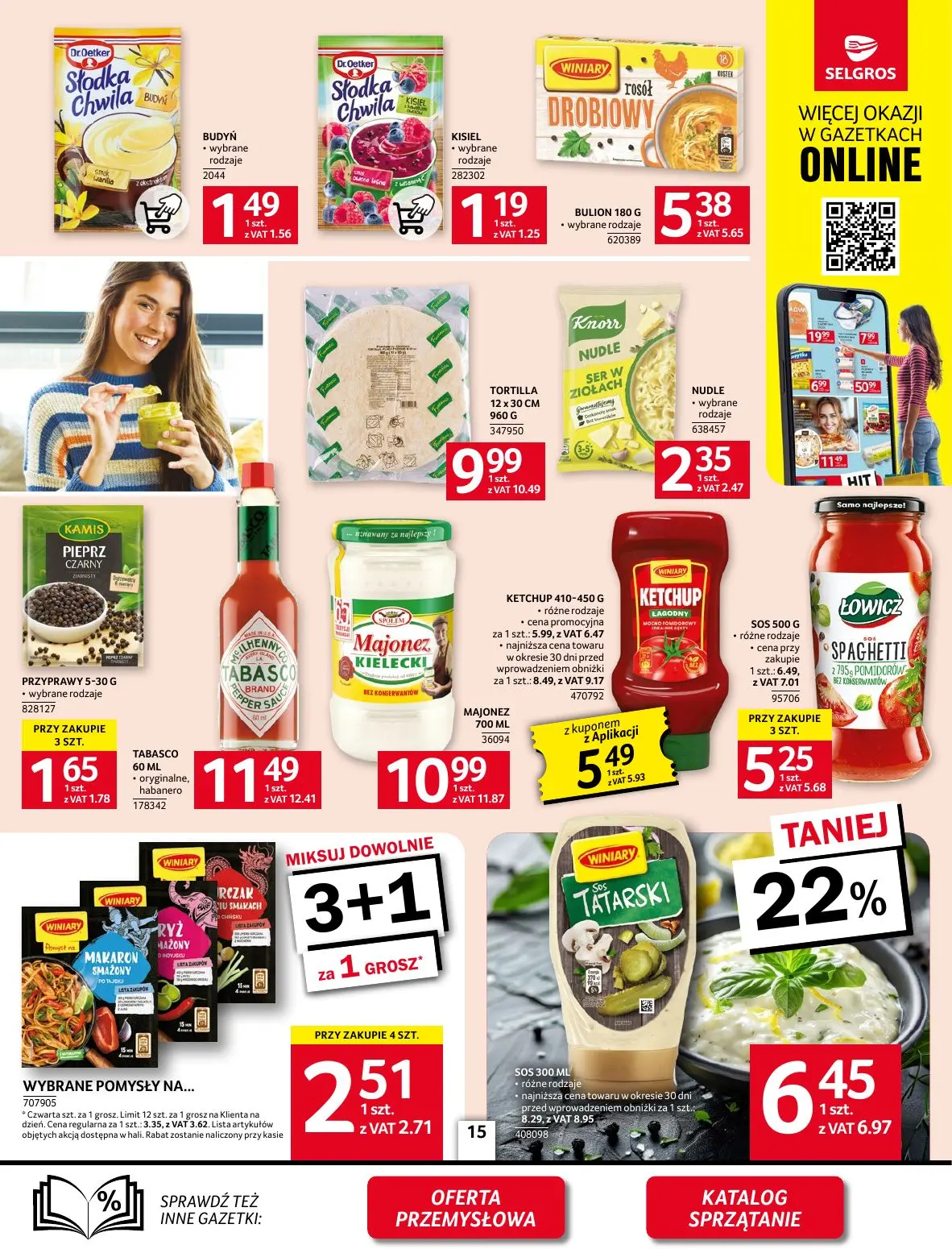 gazetka promocyjna SELGROS Oferta Spożywcza - Strona 15