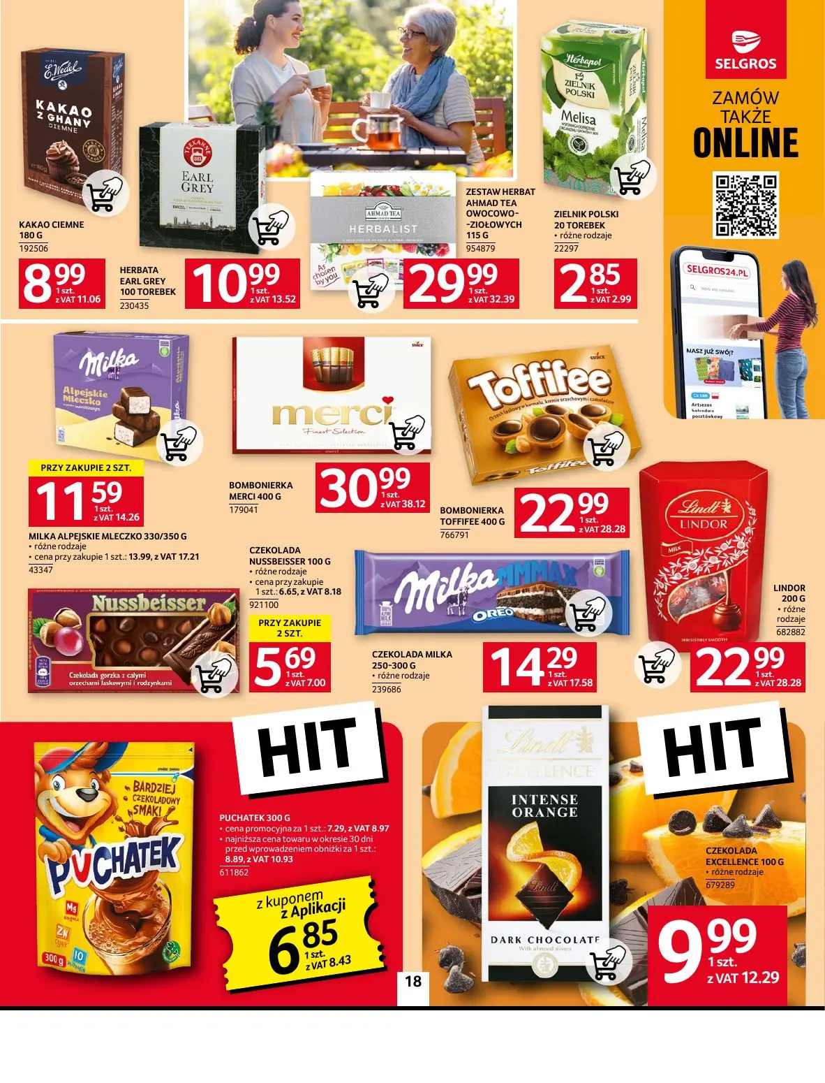gazetka promocyjna SELGROS Oferta Spożywcza - Strona 18
