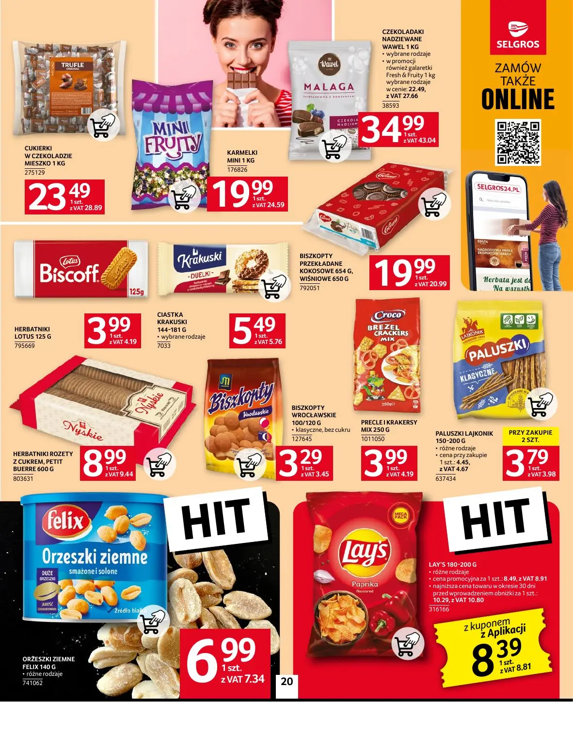 gazetka promocyjna SELGROS Oferta Spożywcza - Strona 20