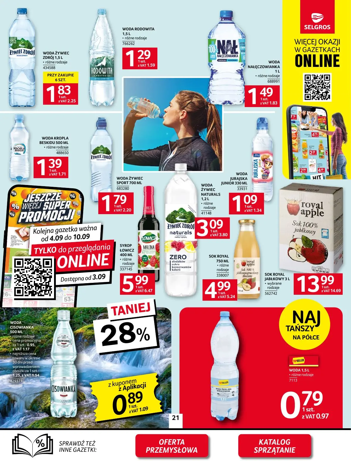 gazetka promocyjna SELGROS Oferta Spożywcza - Strona 21