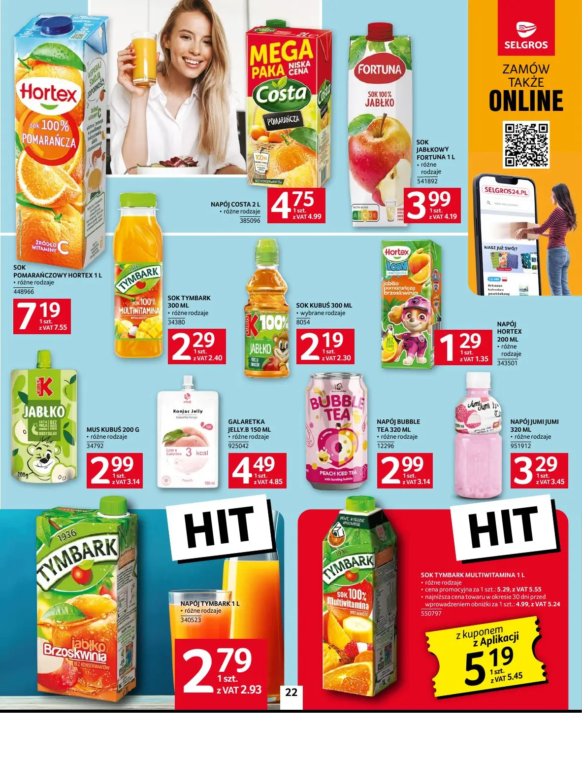 gazetka promocyjna SELGROS Oferta Spożywcza - Strona 22