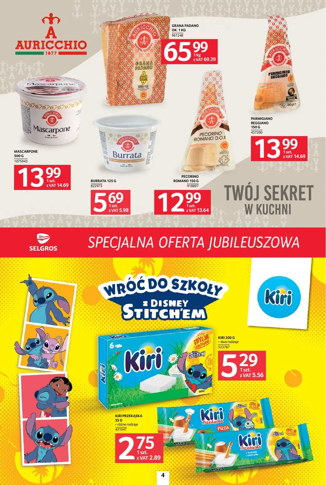 gazetka promocyjna SELGROS Specjalna Oferta Jubileuszowa - Strona 4