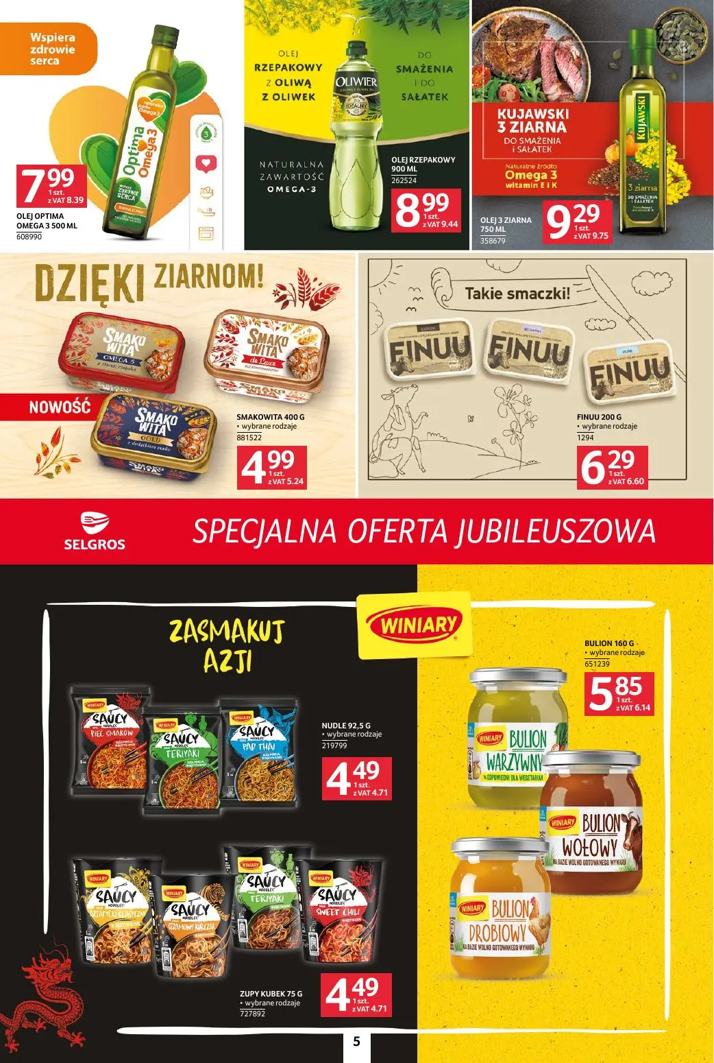 gazetka promocyjna SELGROS Specjalna Oferta Jubileuszowa - Strona 5